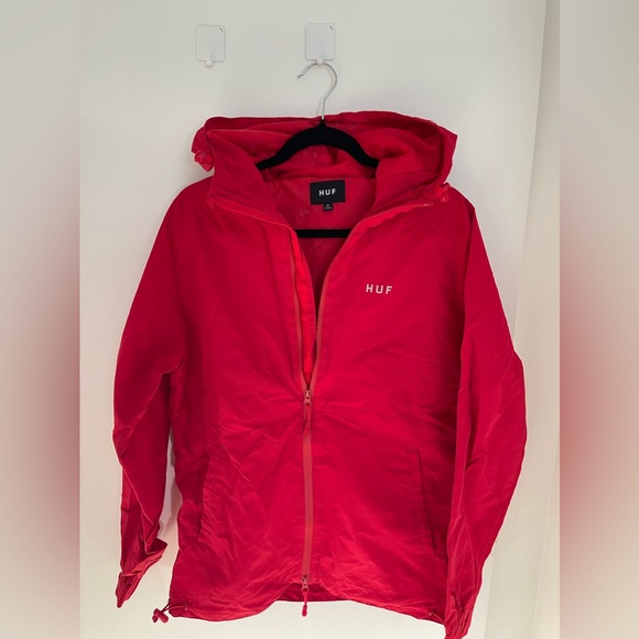 HUF windbreaker / Red / M - Picture 3 of 3